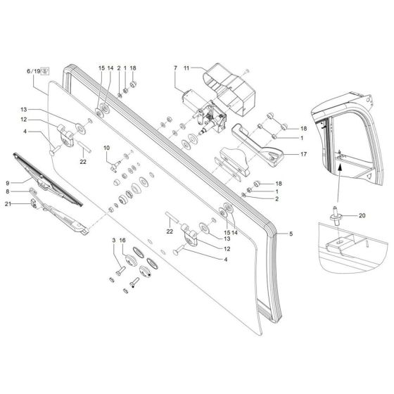 Window Assembly for TH730