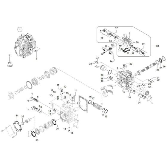 Displacement Pump Assembly
