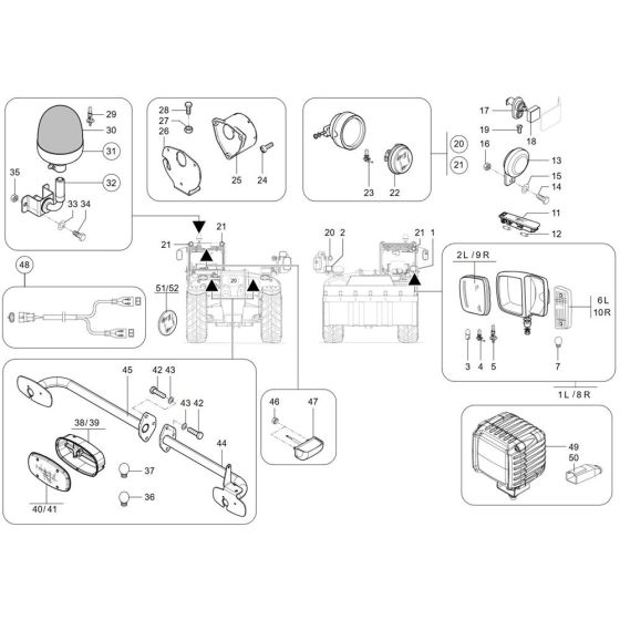 Lighting Assembly for TH730