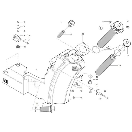 Oil Tank Assembly for TH730