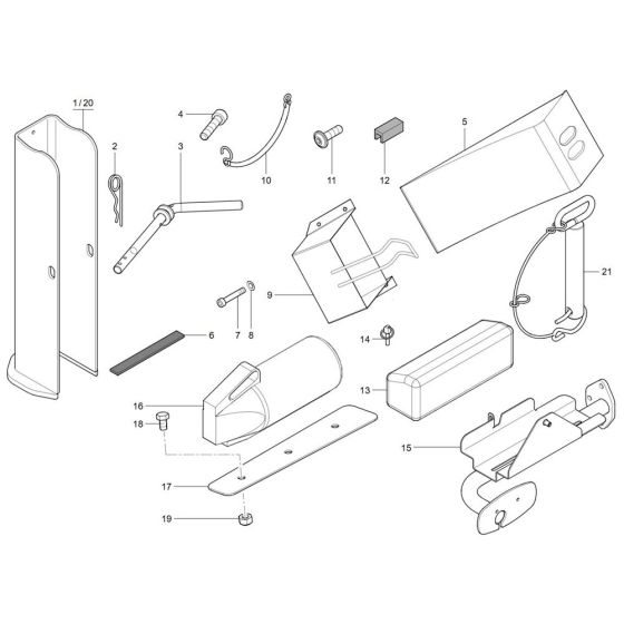 Wacker TH730 Tools