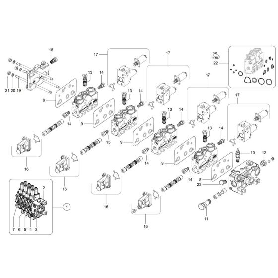 Control Unit for Wacker TH730