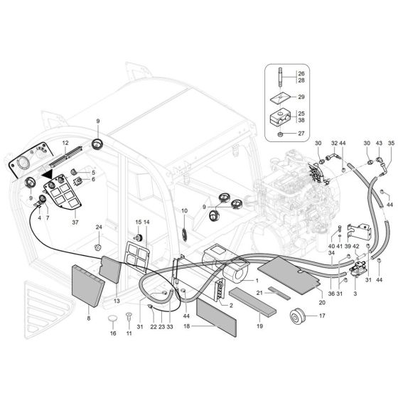 Heating Assembly for TH735