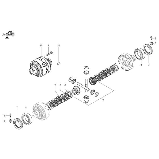 Front Differential Assembly