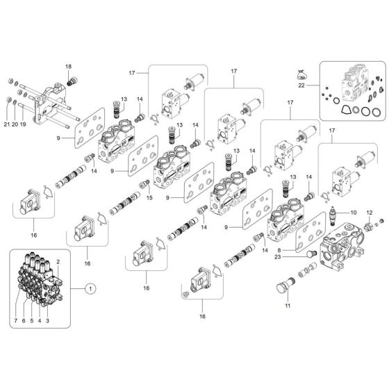 Control Unit for Wacker TH735