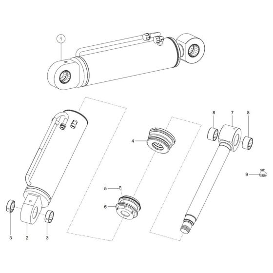 Regulation Ram for Wacker TH735