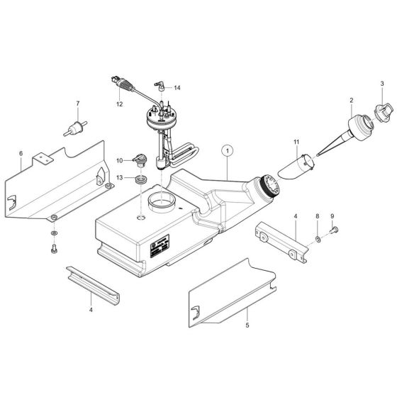 DEF Assembly for Wacker TH735