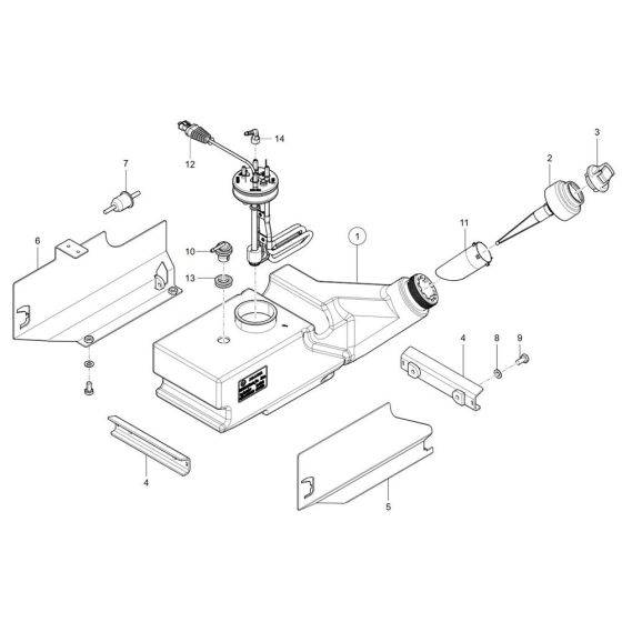 DEF Assembly for Wacker TH735