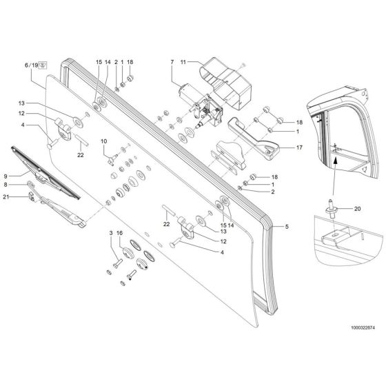 Window Assembly for TH744