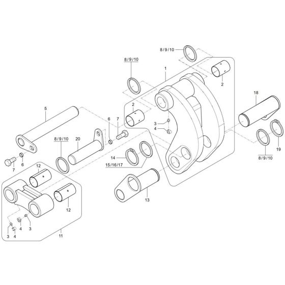 Rocker Arm Assembly for TH750