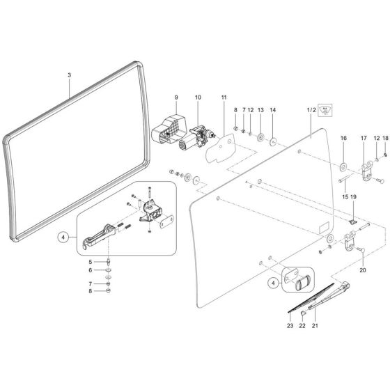 Window Assembly for TH755