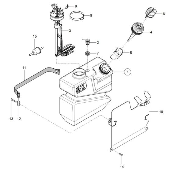 DEF Assembly for Wacker TH755