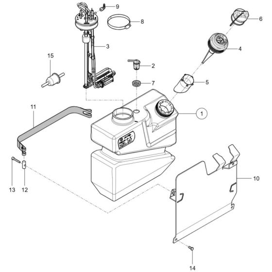 DEF Assembly for Wacker TH942