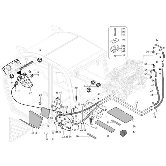 Heating Assembly for Wacker TH942