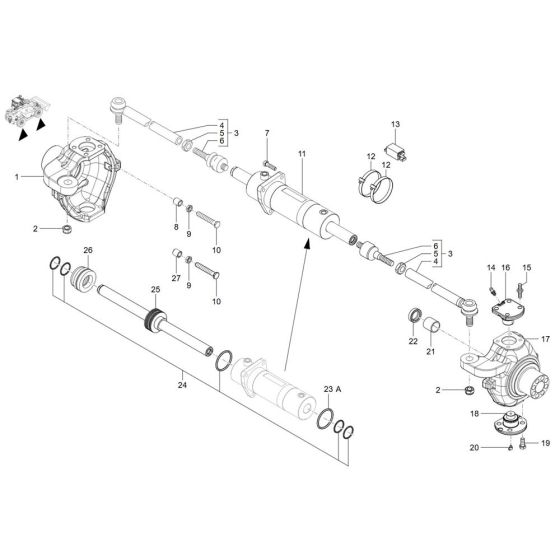 Steering Cylinder Assembly