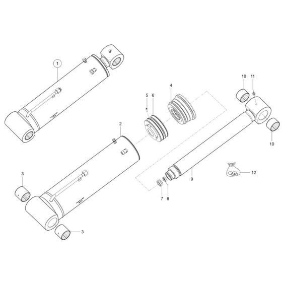 Tilt Ram Assembly