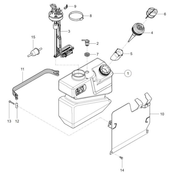 DEF Assembly for Wacker TH955