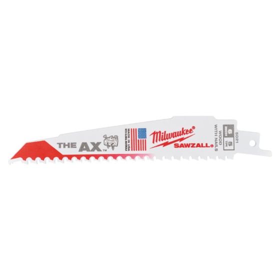 SAWZALL Wood With Nails: Heavy Duty AX