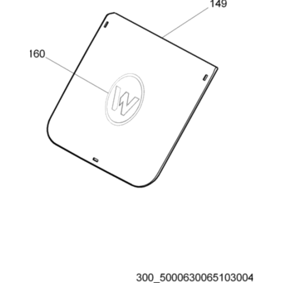 Cover Assy for Wacker WP1135A-5000007579 (Honda) Rev.128 Plate Compactors.


