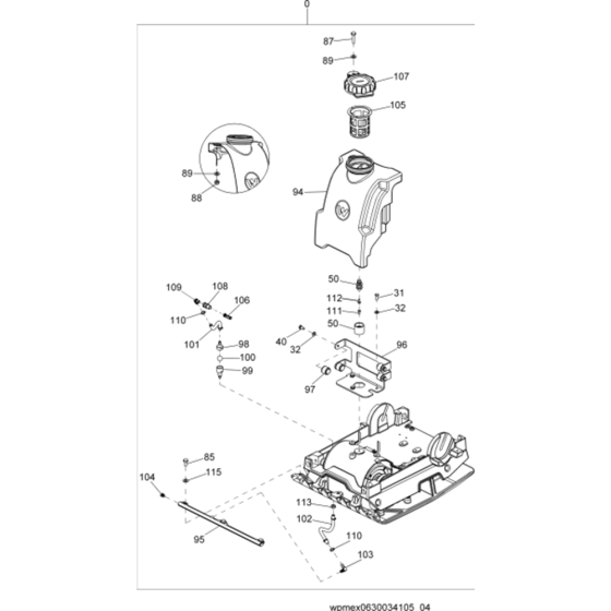 Water System Kit for Wacker