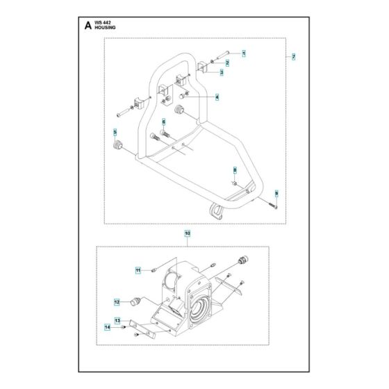 Housing Assembly for WS 442 HF