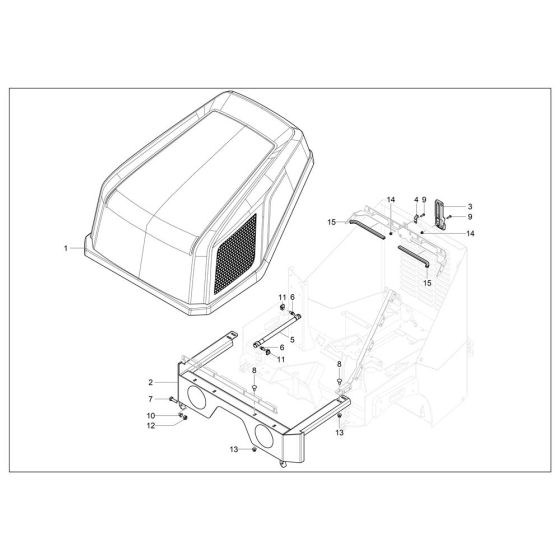 Hood Assembly for RD14 Roller