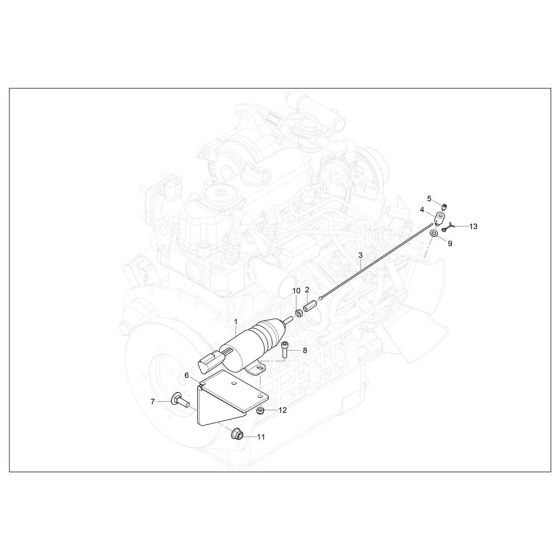 Throttle Actuator for RD14 Roller