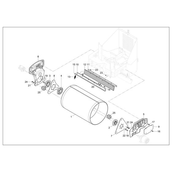 Front Drum Assembly