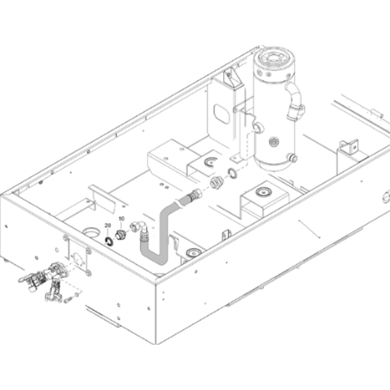 Restrictor Assembly for XAHS 38 Kd