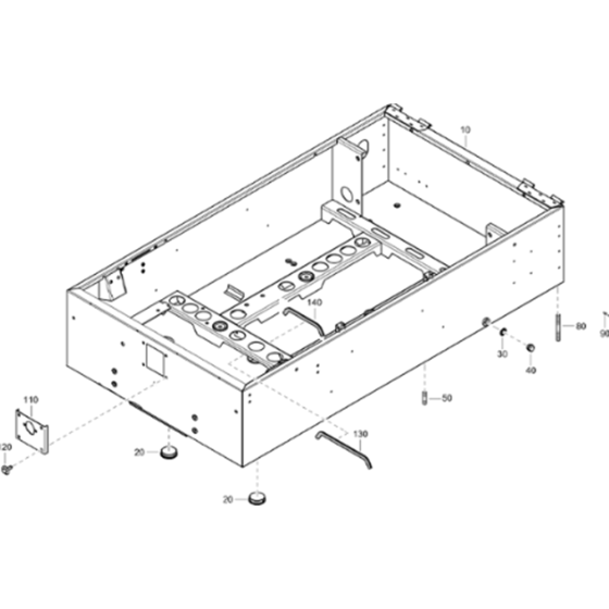 Frame Assembly for XAHS38Kd