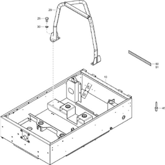 Frame and Mounts for XAS 38 Kd