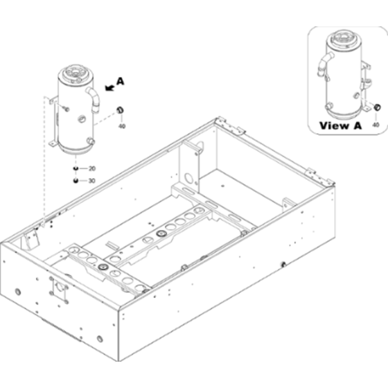 Air Vessel Assembly for XAS 58 Kd