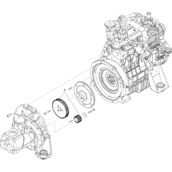 Gearset Assembly for XAS 78 Kd