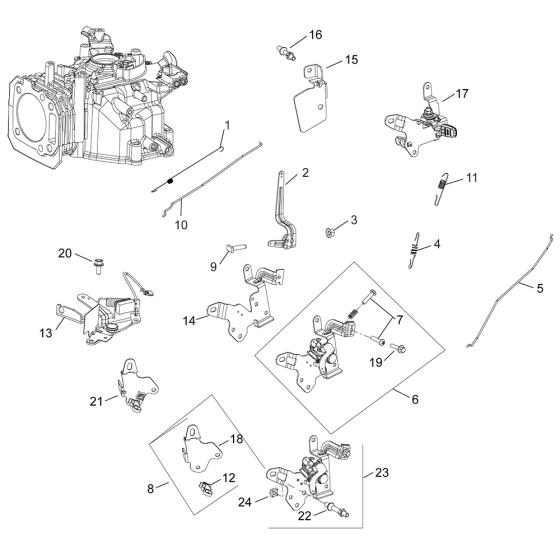 Engine Controls for Kohler XT800