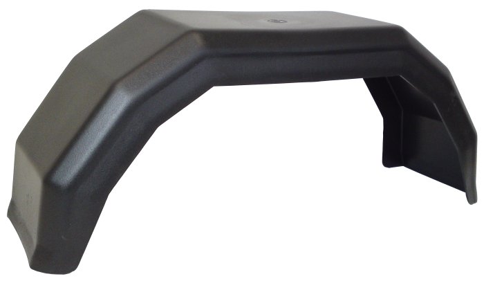 490L x 140W x 200H 8" Single Plastic Mudguard
