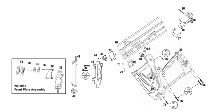 Right Handle Assembly for IM50