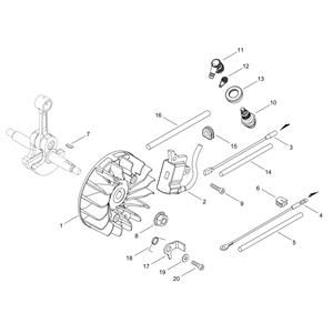 Magneto for ECHO RM-520ES