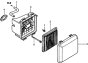 Air Cleaner for Honda HRG536C