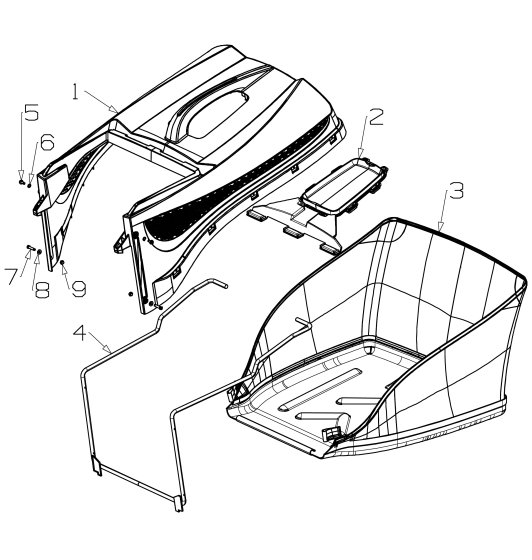 Catcher Assembly for Masport 800ST