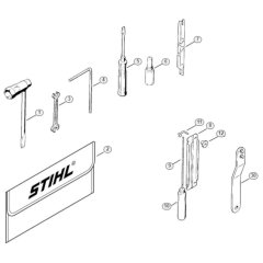 Tools for Stihl 020 Chainsaw