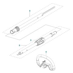 Tube for Husqvarna 110iL