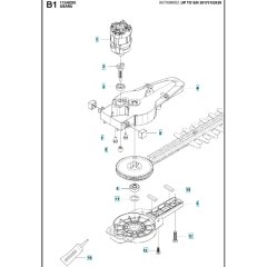 Gears Assembly for Husqvarna