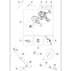 Husqvarna 120iBV Assembly