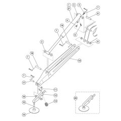 Stabiliser Assembly for Niftylift 120T