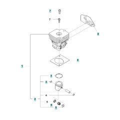Cylinder Assembly for 122R