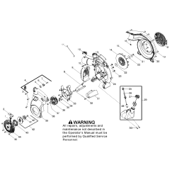 Housing Assembly for Husqvarna 125B