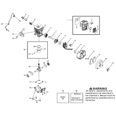 Engine Assembly for Husqvarna 125B