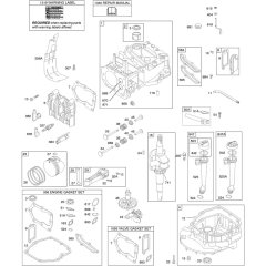 Camshaft, Crankshaft & Piston