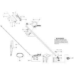 Shaft & Handle for 129Rj