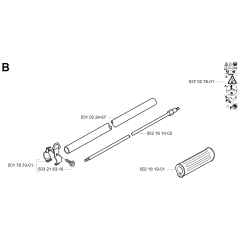 Shaft for Husqvarna 132R